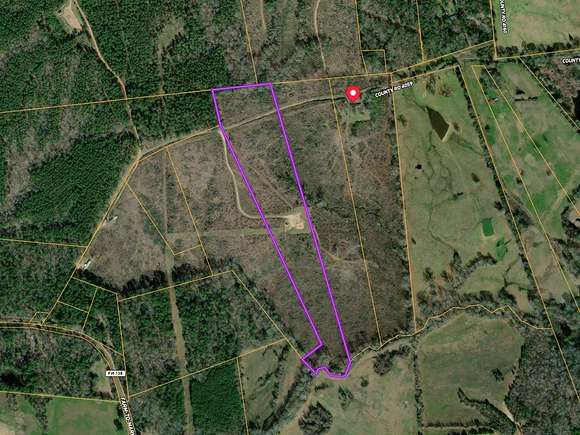 21 Acres of Recreational Land for Sale in Timpson, Texas