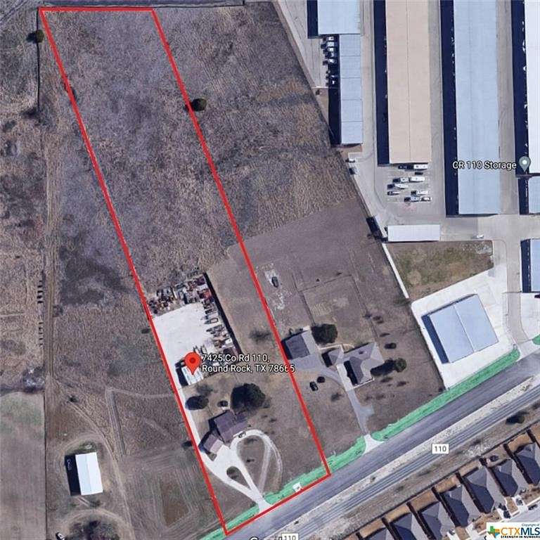 4.6 Acres of Commercial Land for Sale in Round Rock, Texas