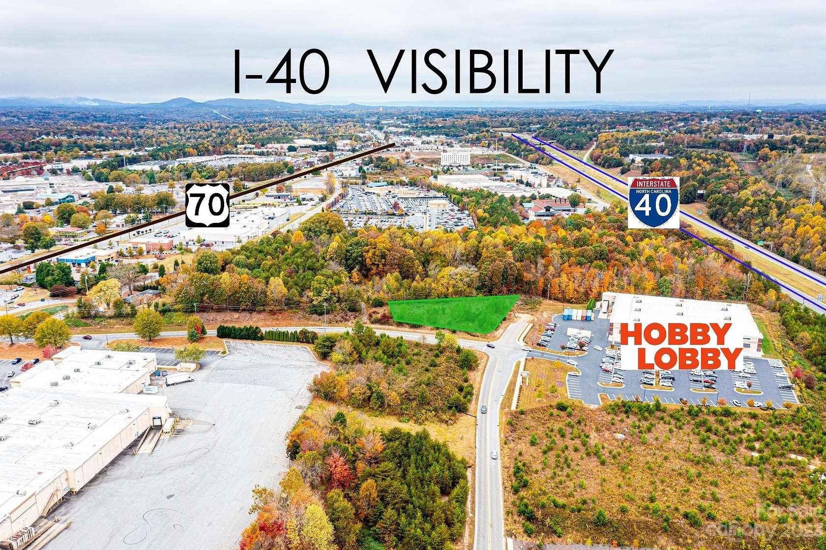 0.69 Acres of Commercial Land for Sale in Hickory, North Carolina