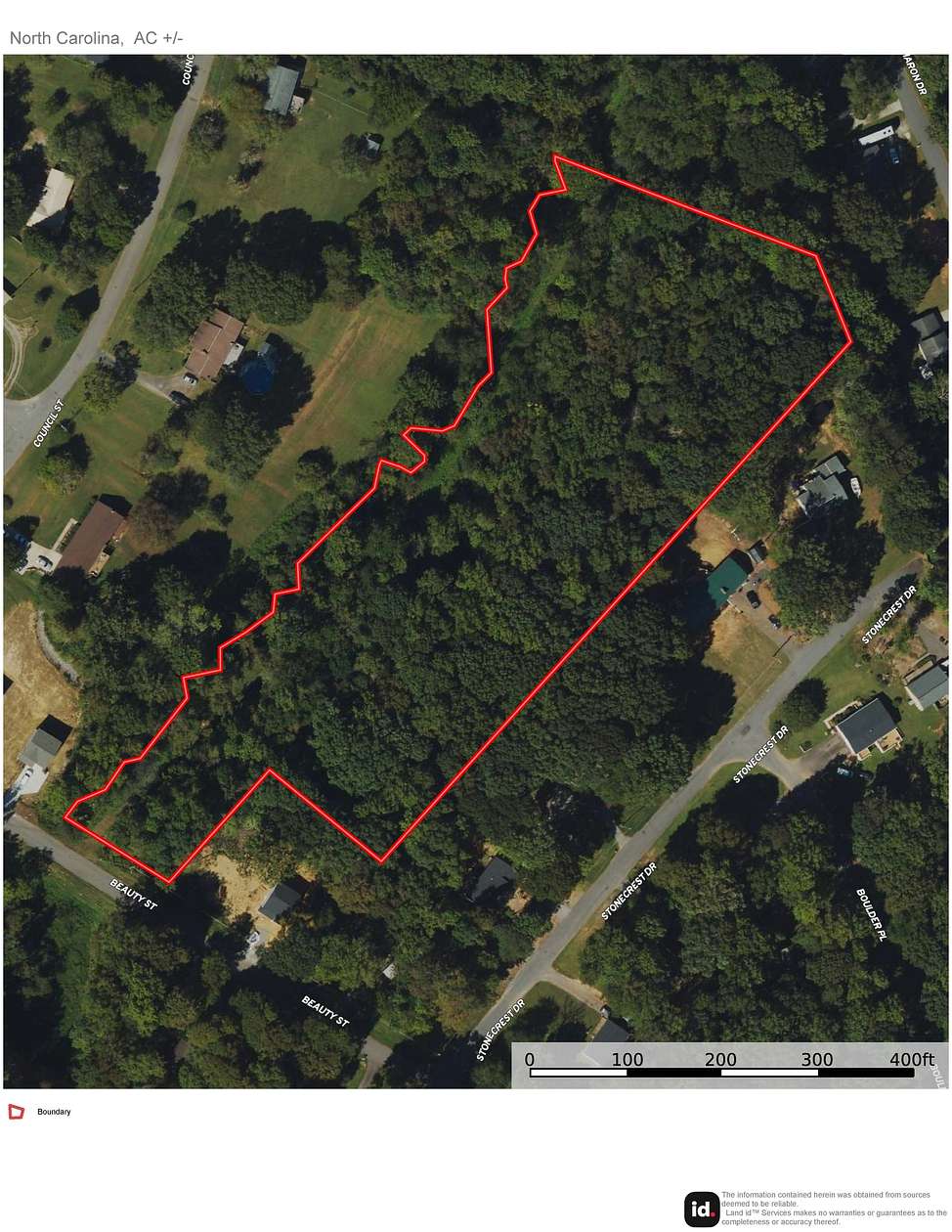 5.1 Acres of Recreational Land for Sale in Statesville, North Carolina