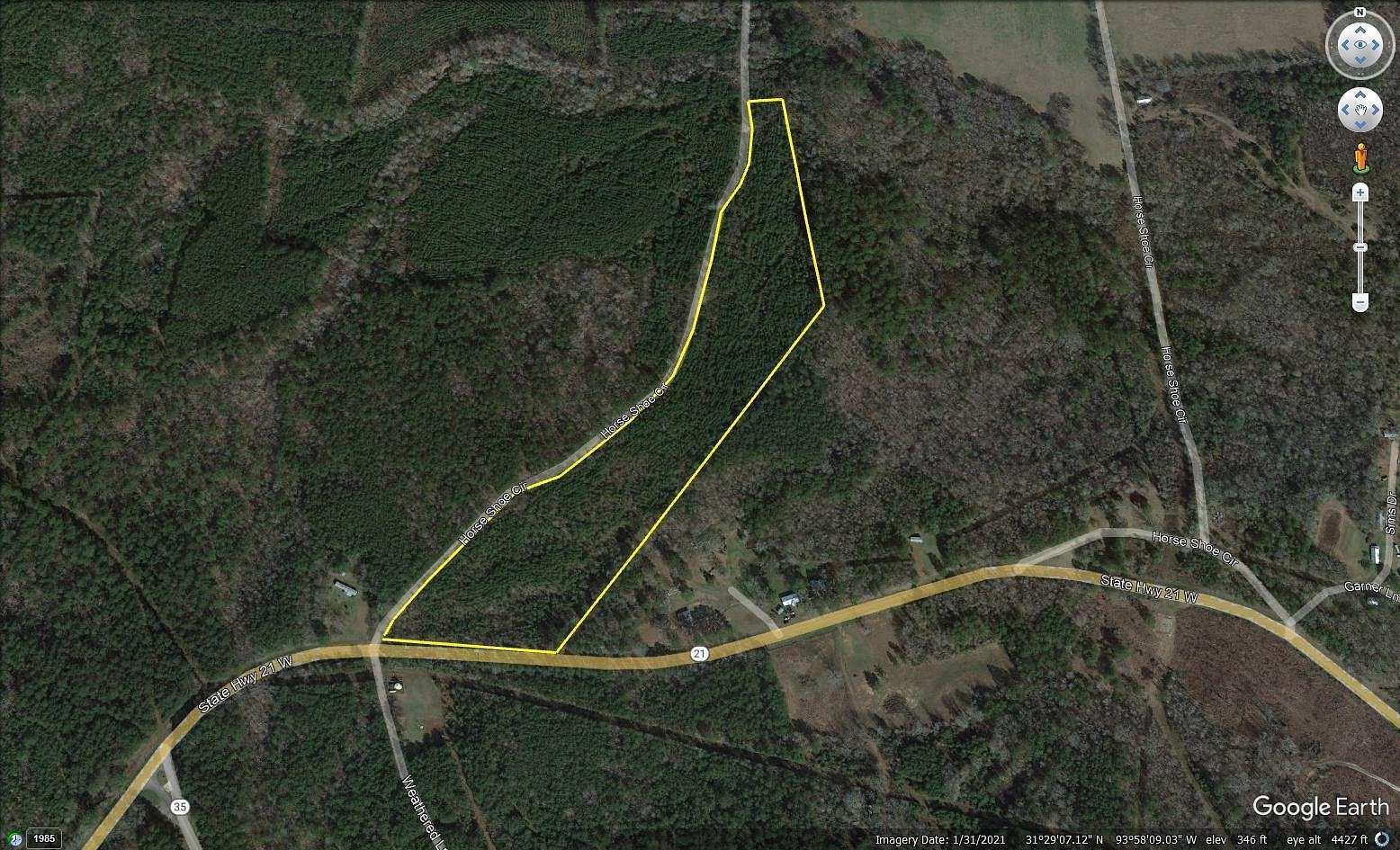 22 Acres of Recreational Land for Sale in San Augustine, Texas