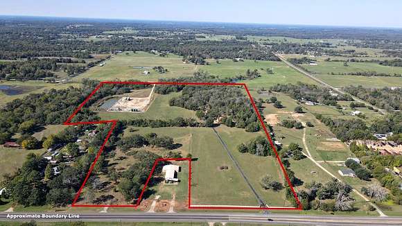 42.8 Acres of Agricultural Land with Home for Sale in Athens, Texas
