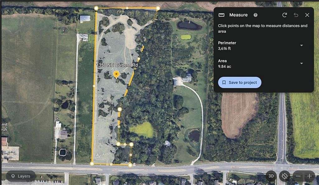 9.9 Acres of Residential Land for Sale in Lee's Summit, Missouri