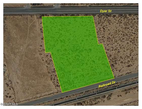 9.25 Acres of Land for Sale in El Paso, Texas
