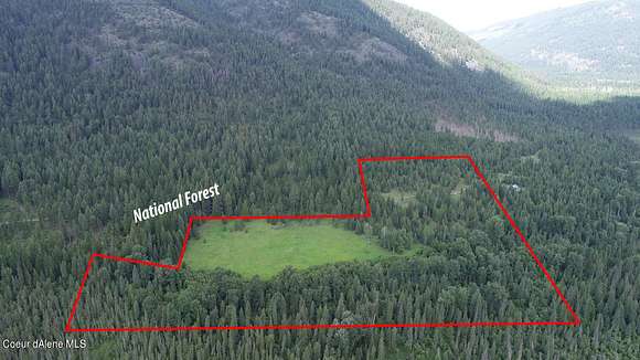 32.5 Acres of Recreational Land & Farm for Sale in Bonners Ferry, Idaho