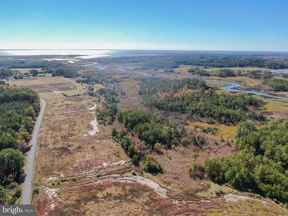 109 Acres of Land with Home for Sale in Crisfield, Maryland