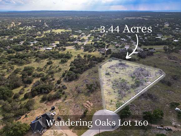 3.44 Acres of Residential Land for Sale in Burnet, Texas