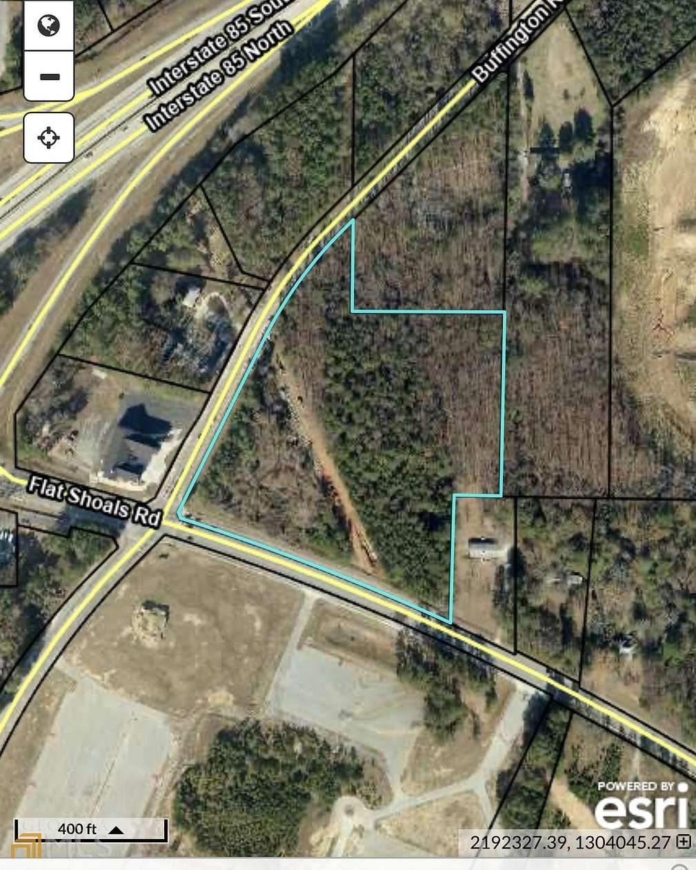 7.5 Acres of Commercial Land for Sale in Union City, Georgia