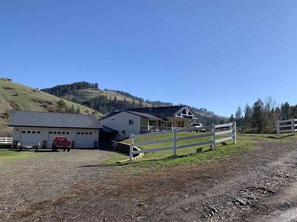 5 Acres of Land with Home for Sale in Kooskia, Idaho
