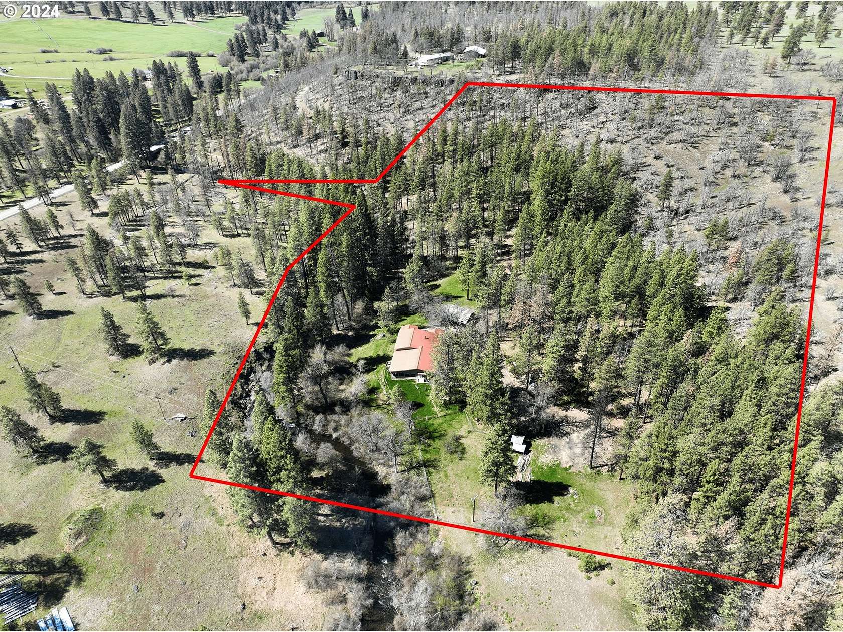 21.03 Acres of Land with Home for Sale in Goldendale, Washington