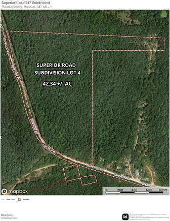 42.3 Acres of Land for Sale in St. Robert, Missouri