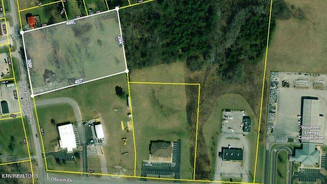 3.2 Acres of Commercial Land for Sale in Crossville, Tennessee