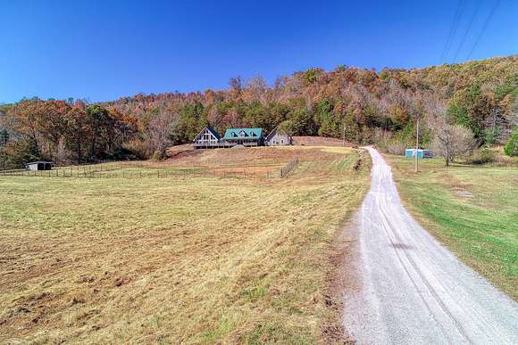 6.7 Acres of Land with Home for Sale in Rogersville, Tennessee