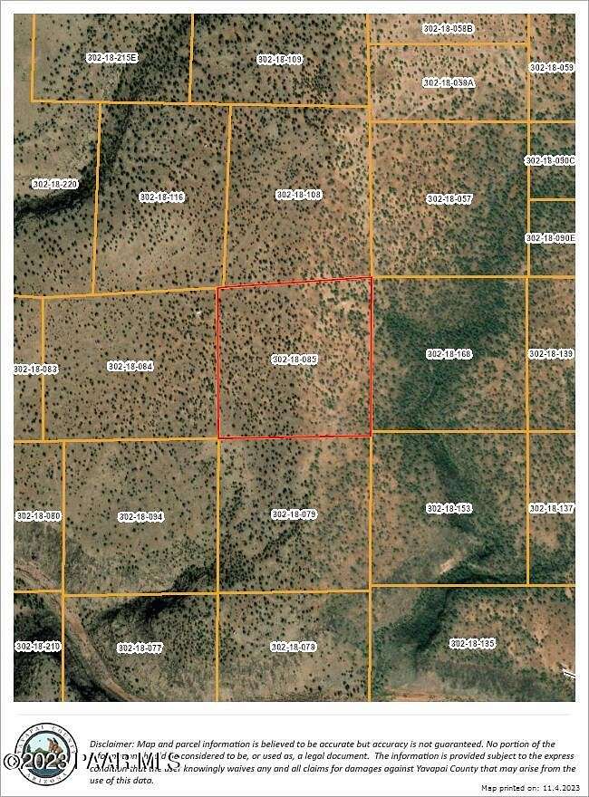 39.8 Acres of Recreational Land & Farm for Sale in Ash Fork, Arizona