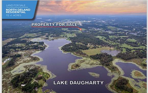 112 Acres of Recreational Land for Sale in DeLand, Florida