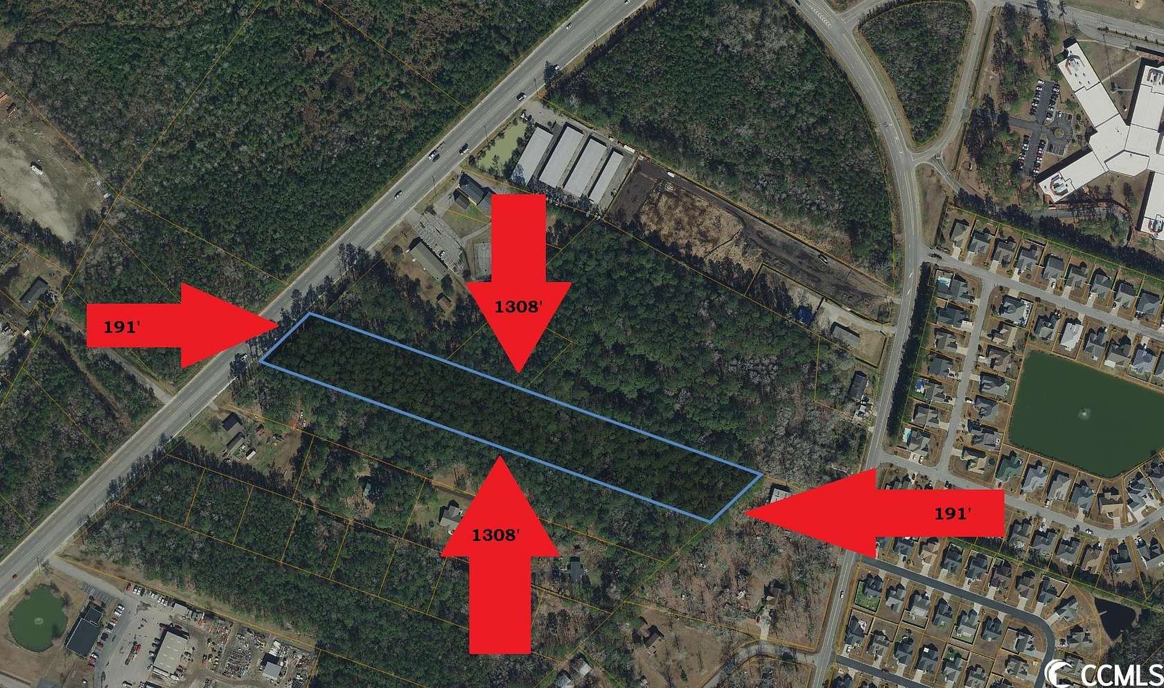 5.1 Acres of Residential Land for Sale in Myrtle Beach, South Carolina