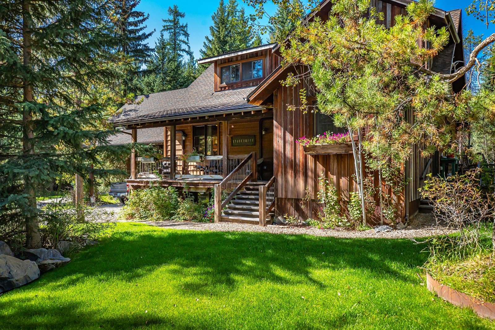9 Acres of Land with Home for Sale in Whitefish, Montana