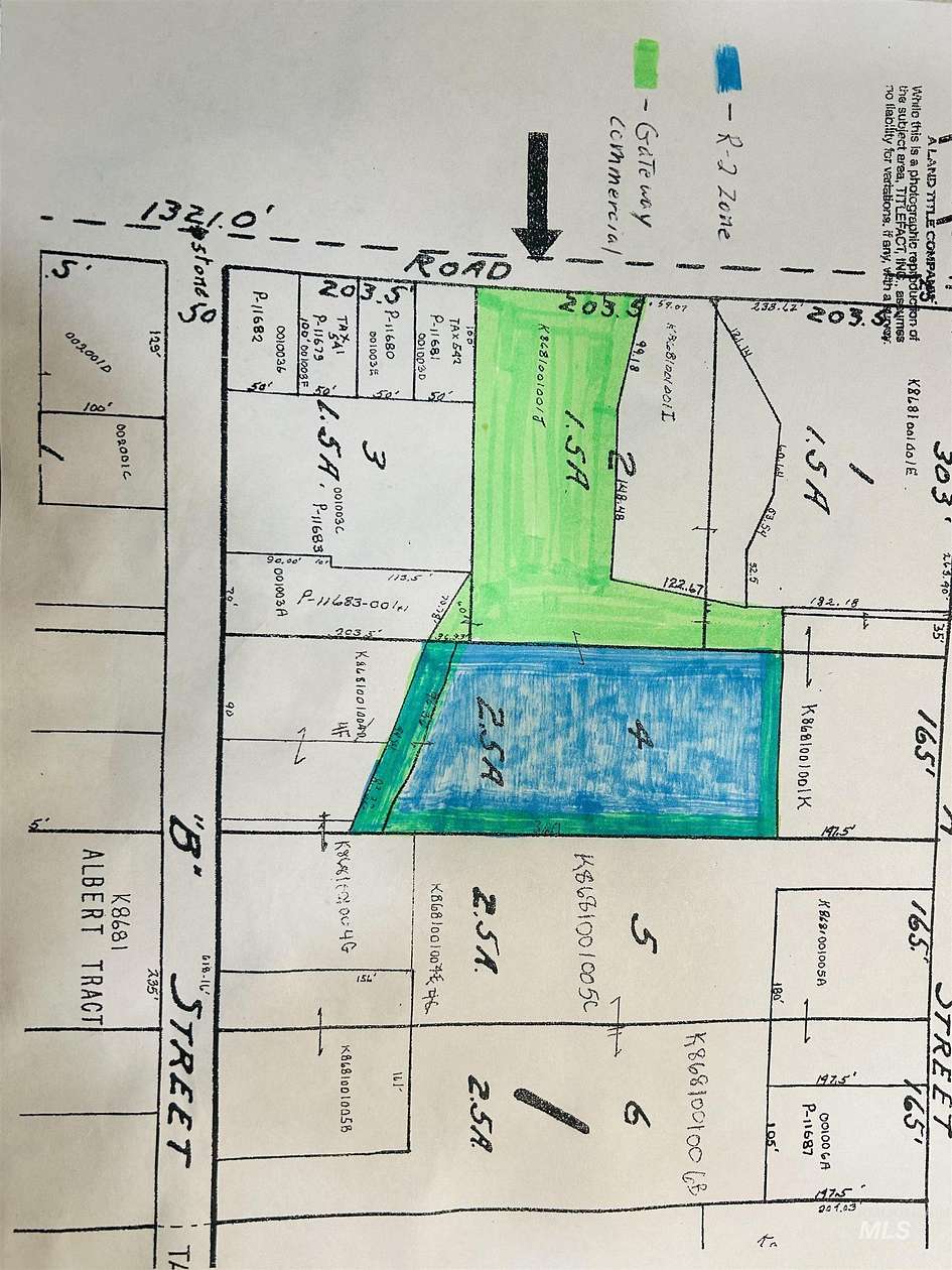 2.2 Acres of Commercial Land for Sale in Kimberly, Idaho