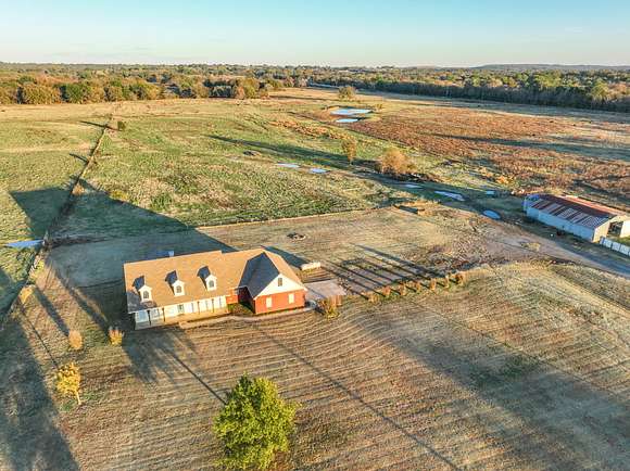 279 Acres of Land with Home for Sale in Muskogee, Oklahoma