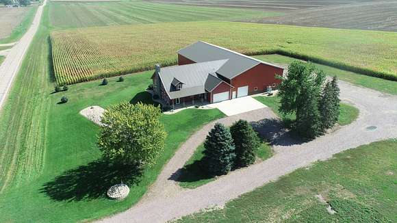 3.7 Acres of Residential Land with Home for Sale in Hospers, Iowa