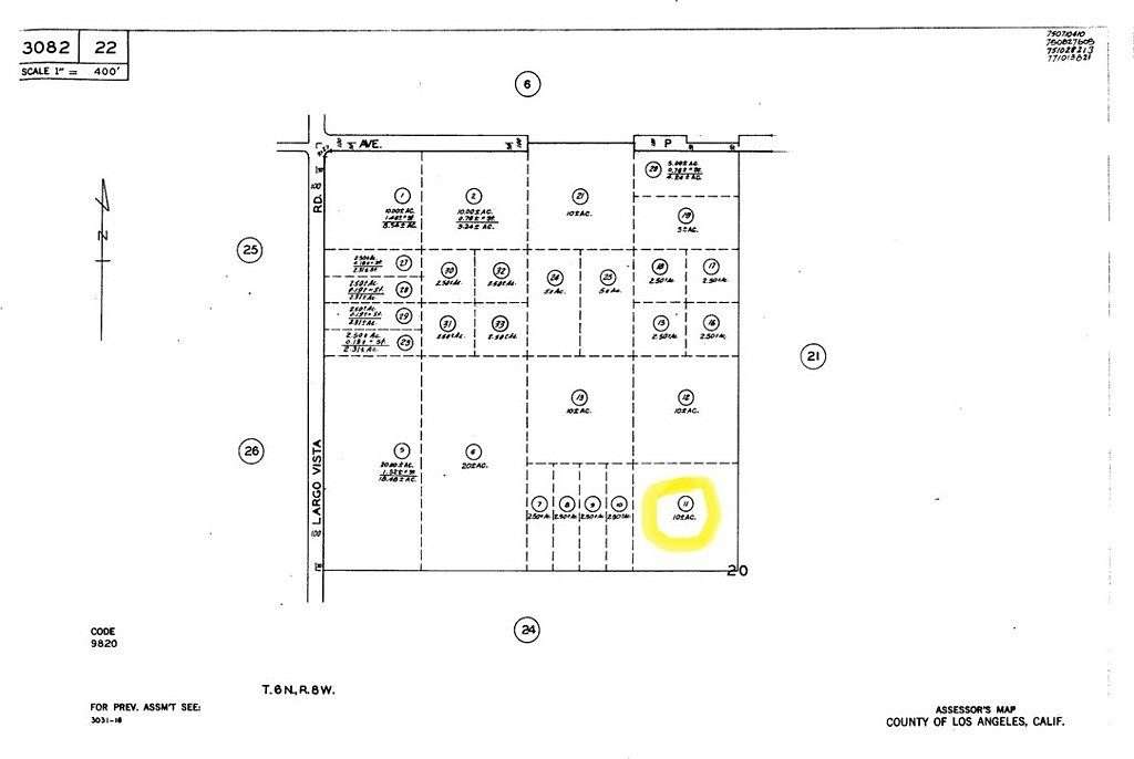 6.302 Acres of Land for Sale in Palmdale, California