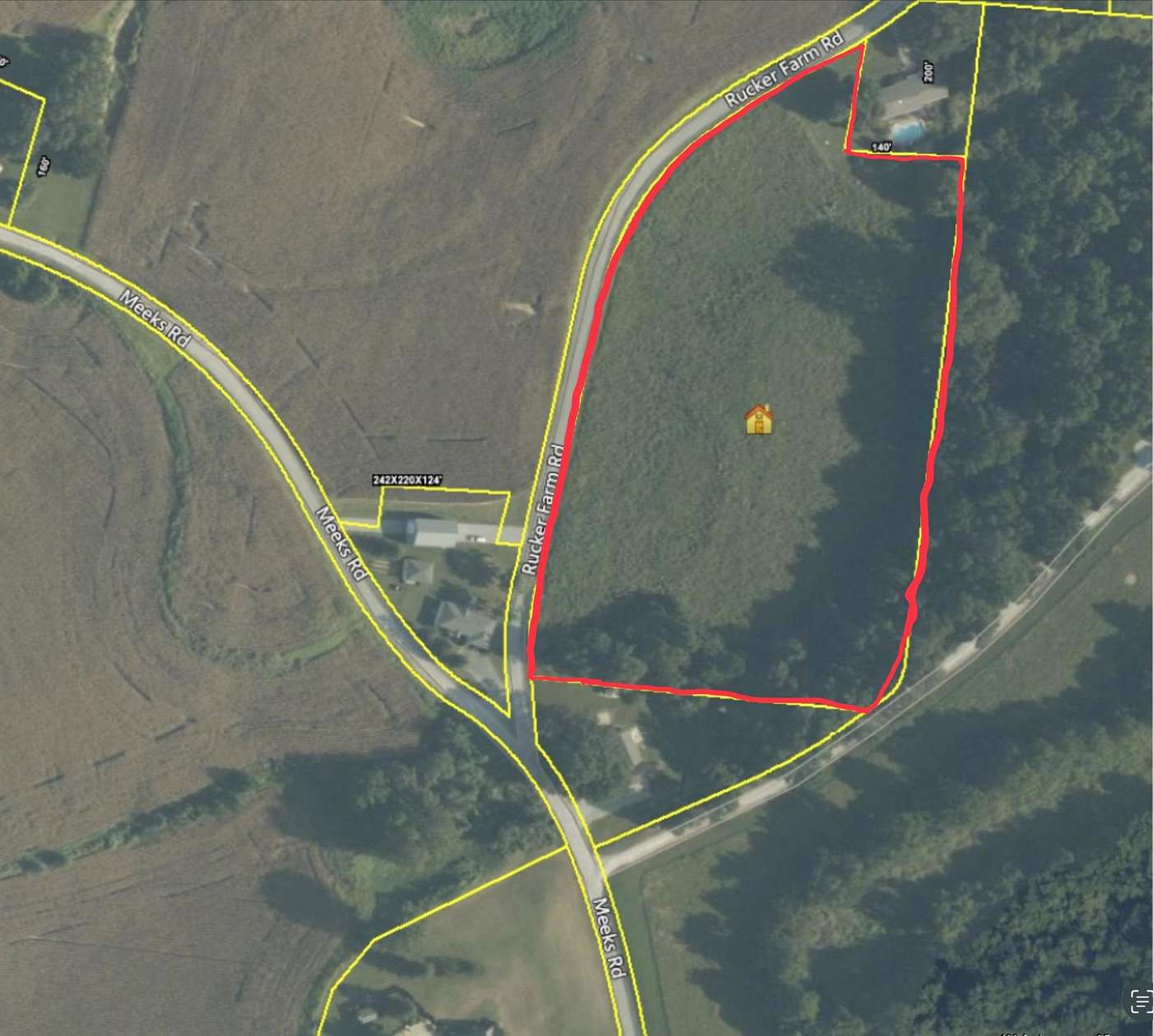 6.5 Acres of Residential Land for Sale in Halls, Tennessee