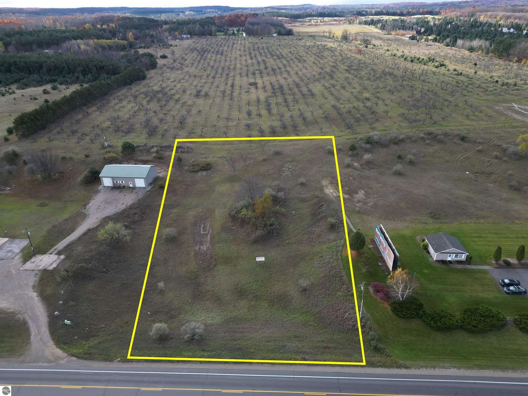 1.7 Acres of Commercial Land for Sale in Williamsburg, Michigan