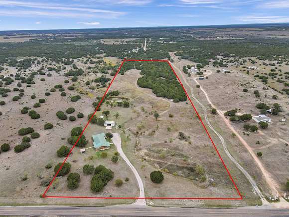 19.8 Acres of Land with Home for Sale in Burnet, Texas