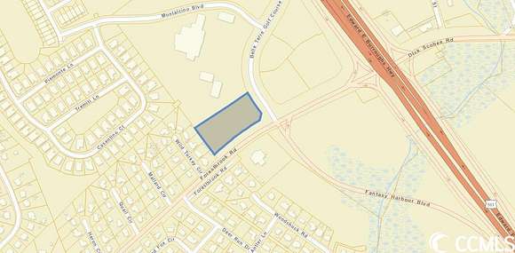 2.5 Acres of Commercial Land for Sale in Myrtle Beach, South Carolina