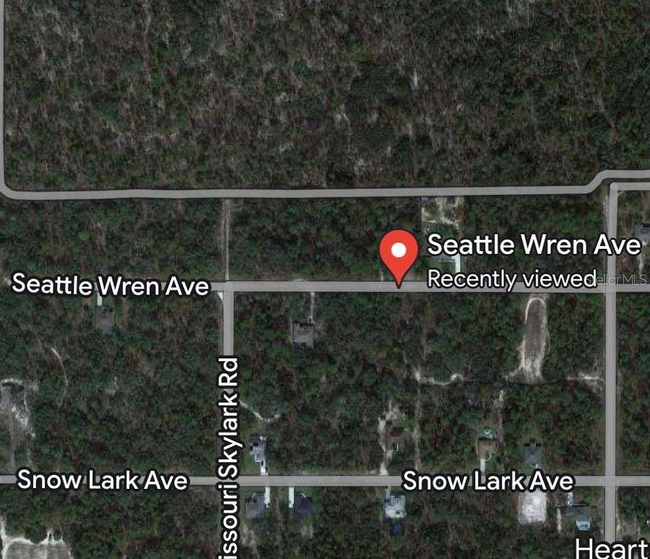 0.92 Acres of Residential Land for Sale in Weeki Wachee, Florida