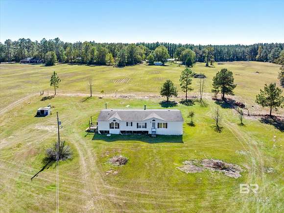 19 Acres of Land with Home for Sale in Bay Minette, Alabama
