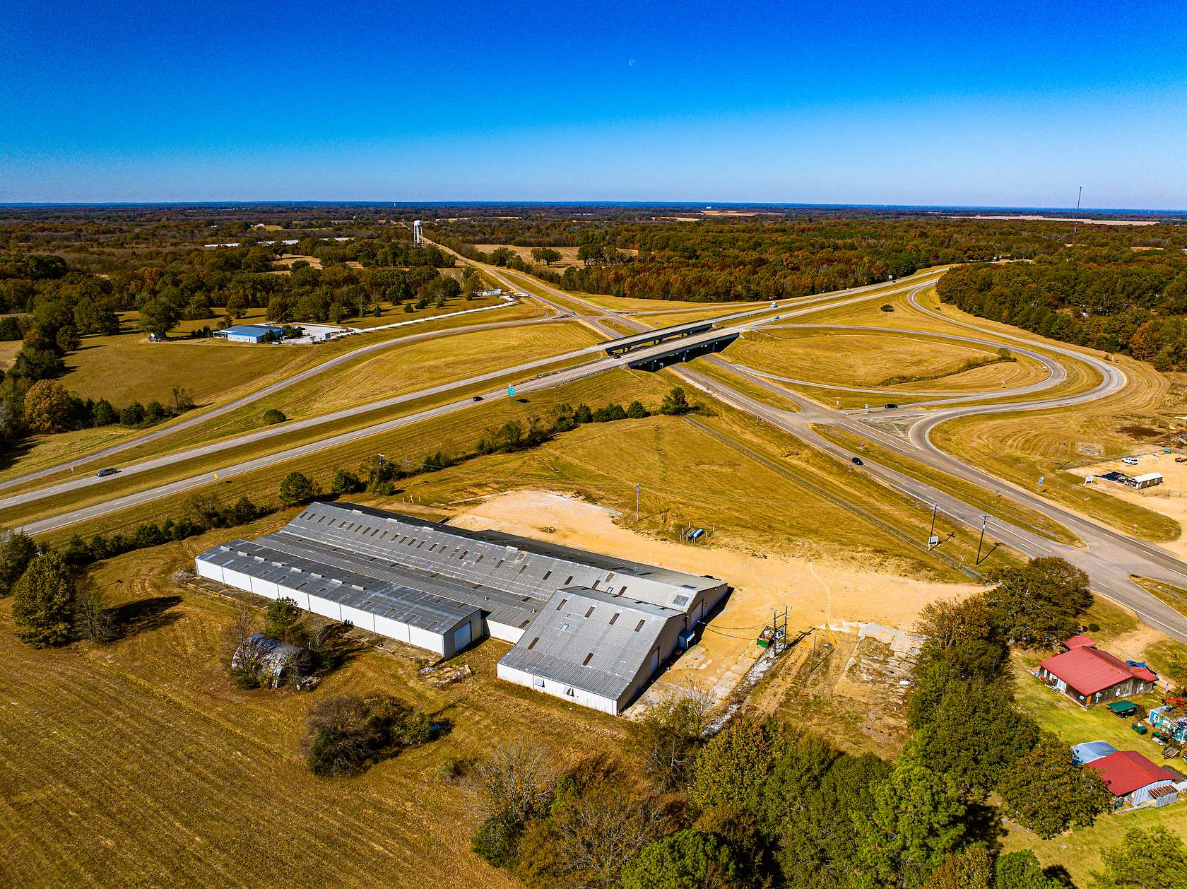 6.5 Acres of Commercial Land for Sale in Wren, Mississippi