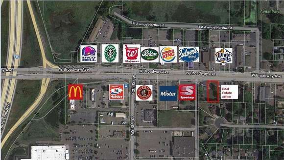 0.46 Acres of Commercial Land for Sale in Forest Lake, Minnesota