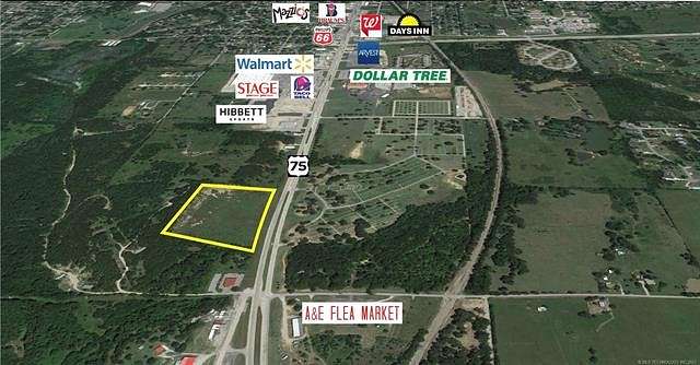 13.3 Acres of Commercial Land for Sale in Okmulgee, Oklahoma