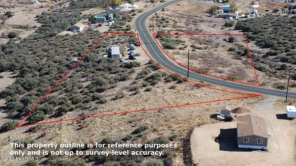 2.9 Acres of Residential Land with Home for Sale in Dewey-Humboldt, Arizona