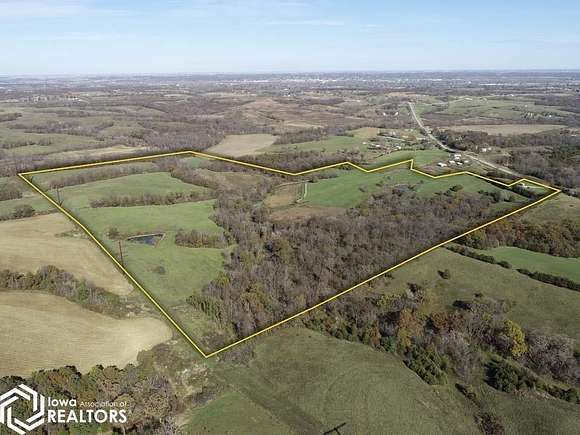 95 Acres of Recreational Land & Farm for Sale in Ottumwa, Iowa