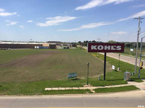 1.3 Acres of Commercial Land for Sale in Clinton, Iowa