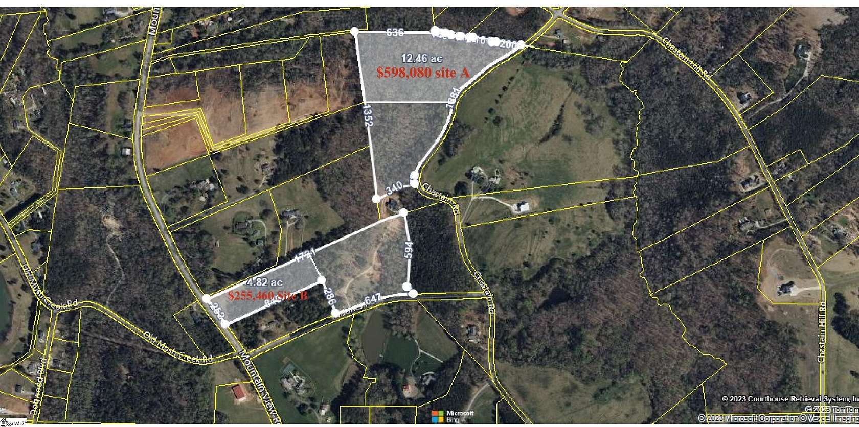 12.5 Acres of Recreational Land for Sale in Taylors, South Carolina