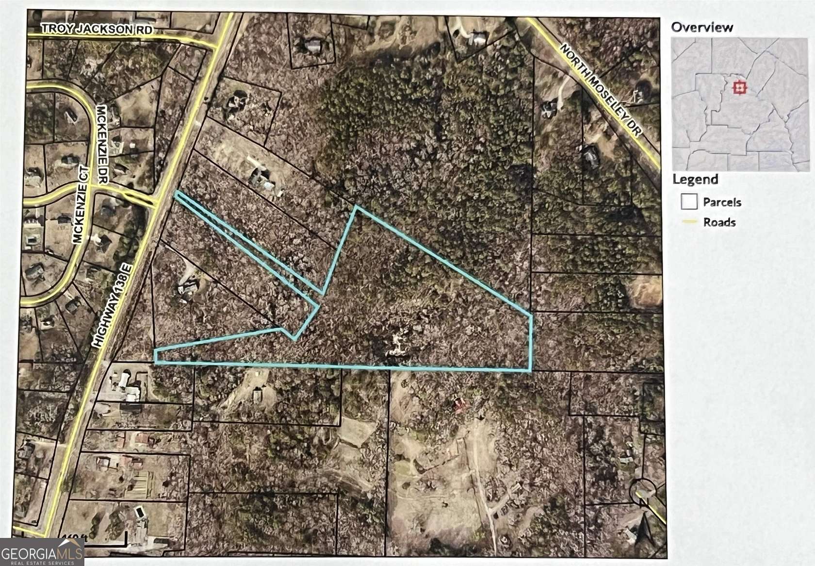 12.3 Acres of Land for Sale in Stockbridge, Georgia
