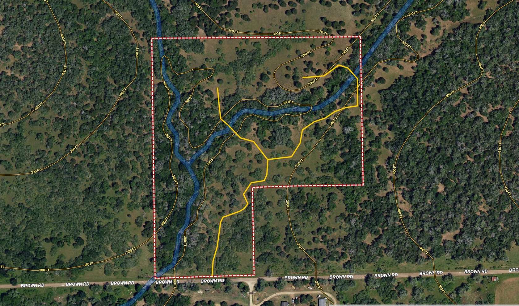 20 Acres of Recreational Land for Sale in Flatonia, Texas