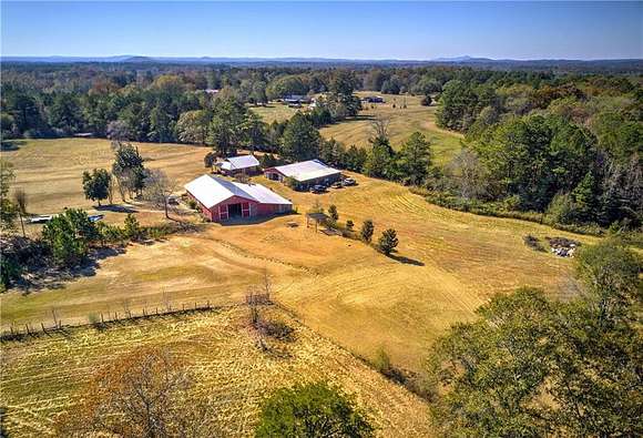 29.7 Acres of Agricultural Land with Home for Sale in Kingston, Georgia