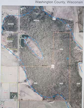 80 Acres of Recreational Land for Sale in Allenton, Wisconsin
