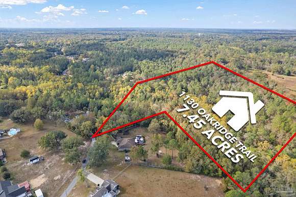 7.4 Acres of Residential Land for Sale in Cantonment, Florida