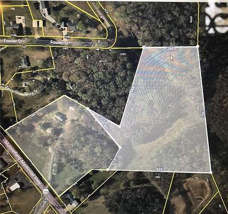 12.8 Acres of Land with Home for Sale in Liberty, South Carolina