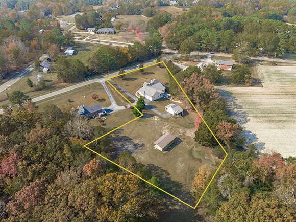 2.2 Acres of Residential Land with Home for Sale in Fuquay-Varina, North Carolina