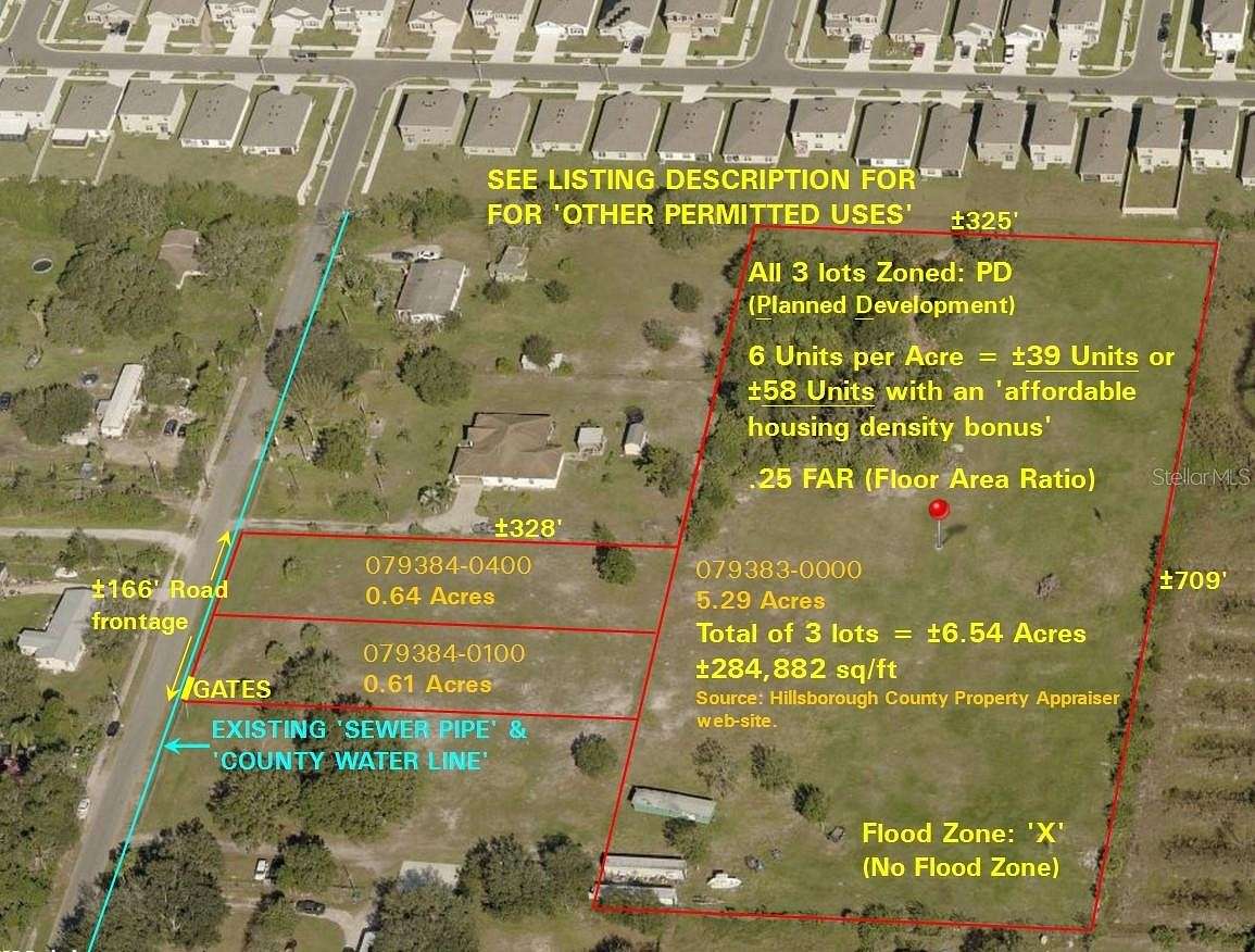 6.5 Acres of Land for Sale in Wimauma, Florida