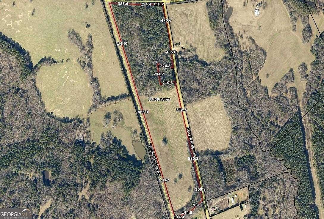 35.8 Acres of Recreational Land & Farm for Sale in Elberton, Georgia