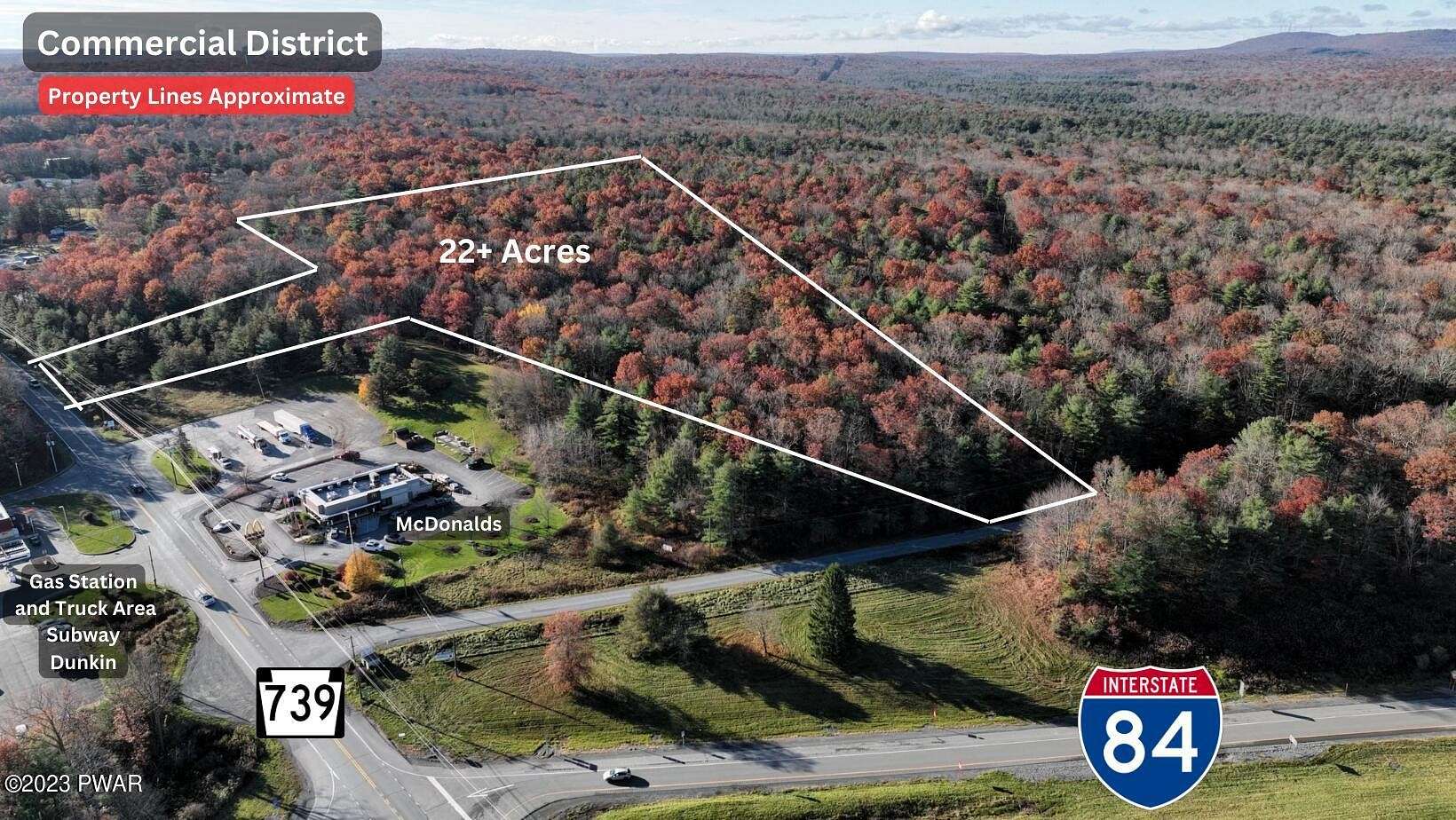 26 Acres of Commercial Land for Sale in Lords Valley, Pennsylvania