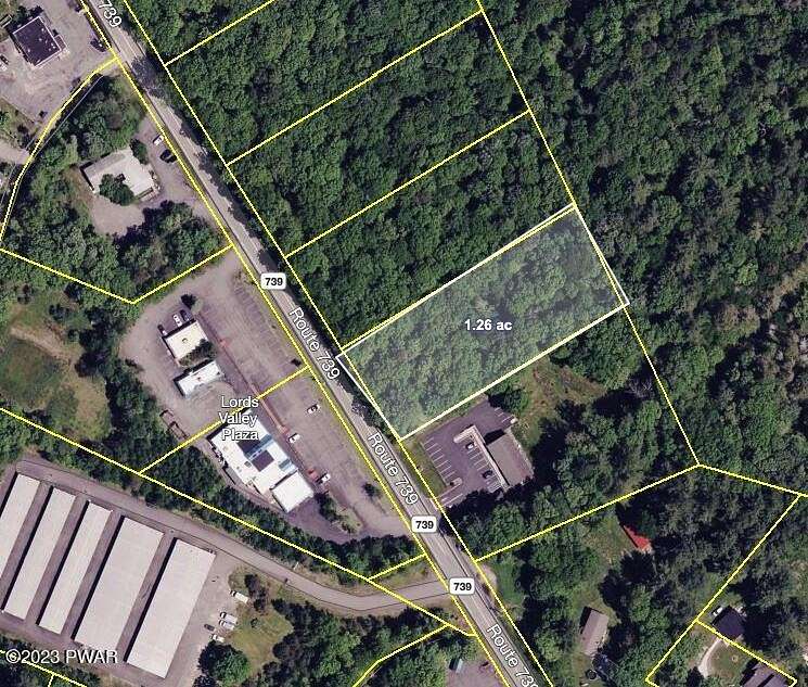 1.23 Acres of Mixed-Use Land for Sale in Lords Valley, Pennsylvania