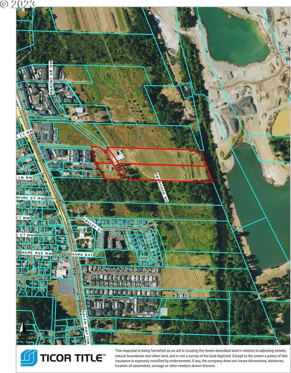 12.36 Acres of Commercial Land for Sale in Salem, Oregon